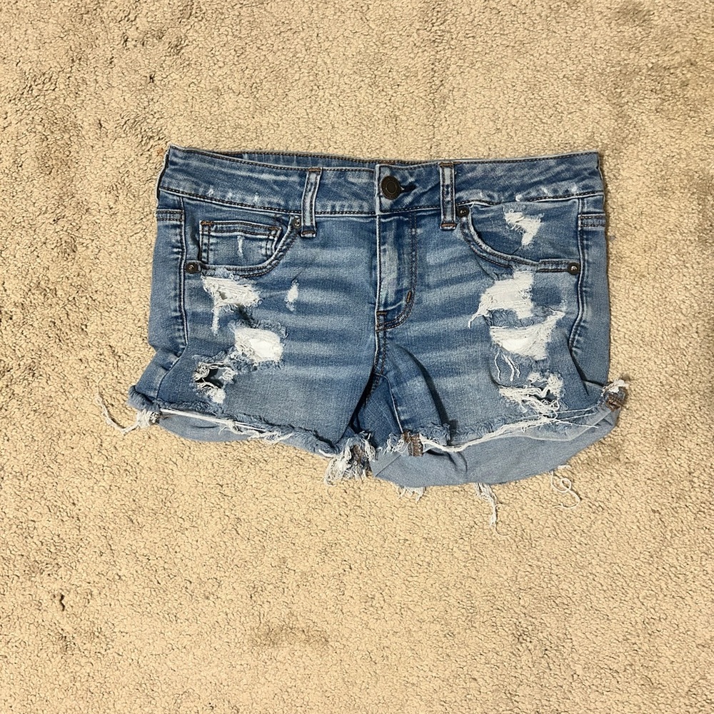 American Eagle Slim Low Shortie Size 8